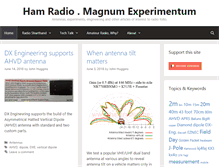 Tablet Screenshot of hamradio.me