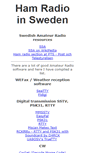 Mobile Screenshot of hamradio.se