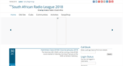 Desktop Screenshot of hamradio.org.za
